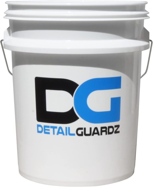 DETAIL GUARDZOriginal Bucketオリジナル洗車バケツ – ホワイト, 14L