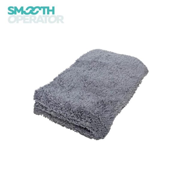 洗車タオル スムースオペレーター プレミアムマイクロファイバー 両面バフィングタオル フチなし 艶出し