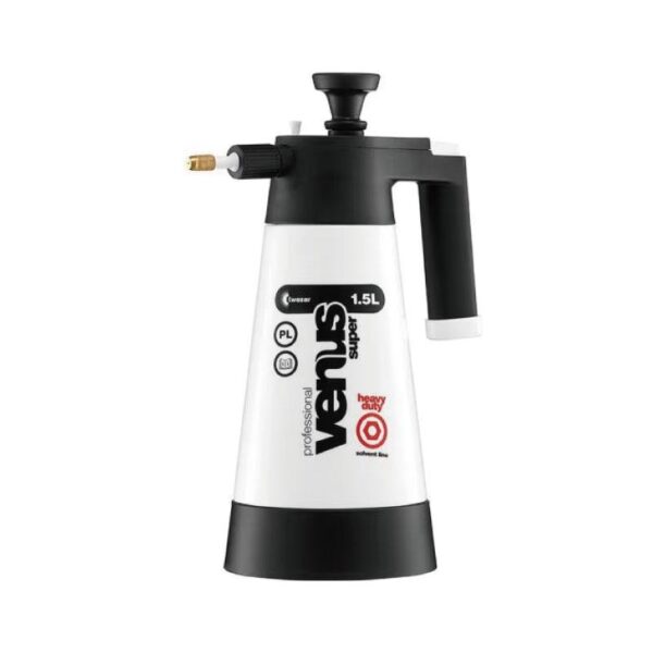 カサール(KWAZAR)VENUSシリーズ　スプレイヤー ソルベント 1.5L　有機溶剤専用の蓄圧式スプレーボトルシリーズ　スプレイヤー ソルベント 1.5L　有機溶剤専用の蓄圧式スプレーボトル